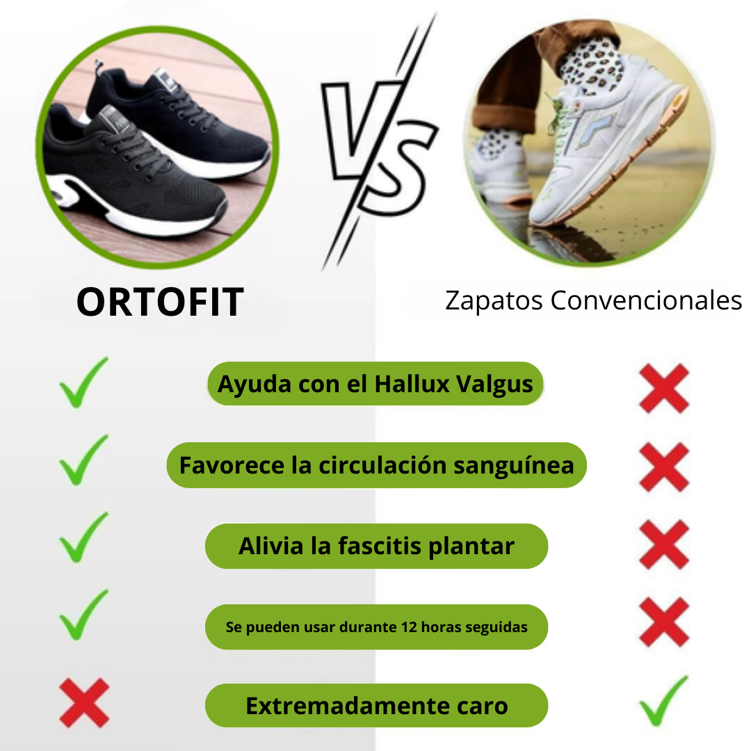 OrtoFit™ - Zapatos Ergonomicos