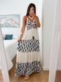 Nadia – Vestido Étnico Elegante