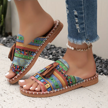 Isabel – Sandalia Étnica Elegante