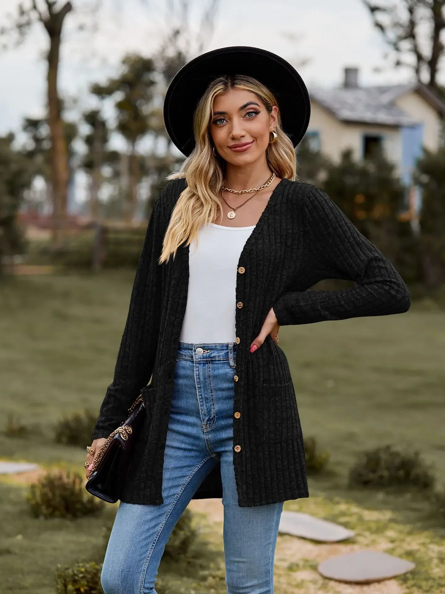 Chaqueta Cardigan Otoñal